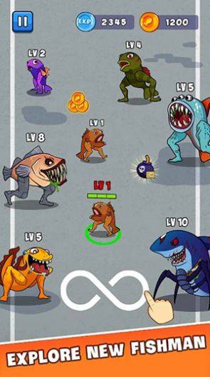 鱼人怪物进化游戏下载安卓版图片1