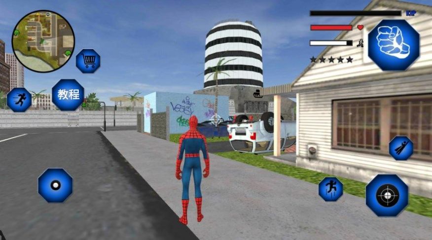 蜘蛛英雄正义模拟器游戏图3