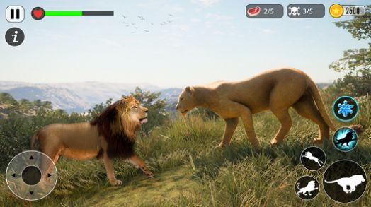 狮子模拟器动物生存游戏官方最新版图片1