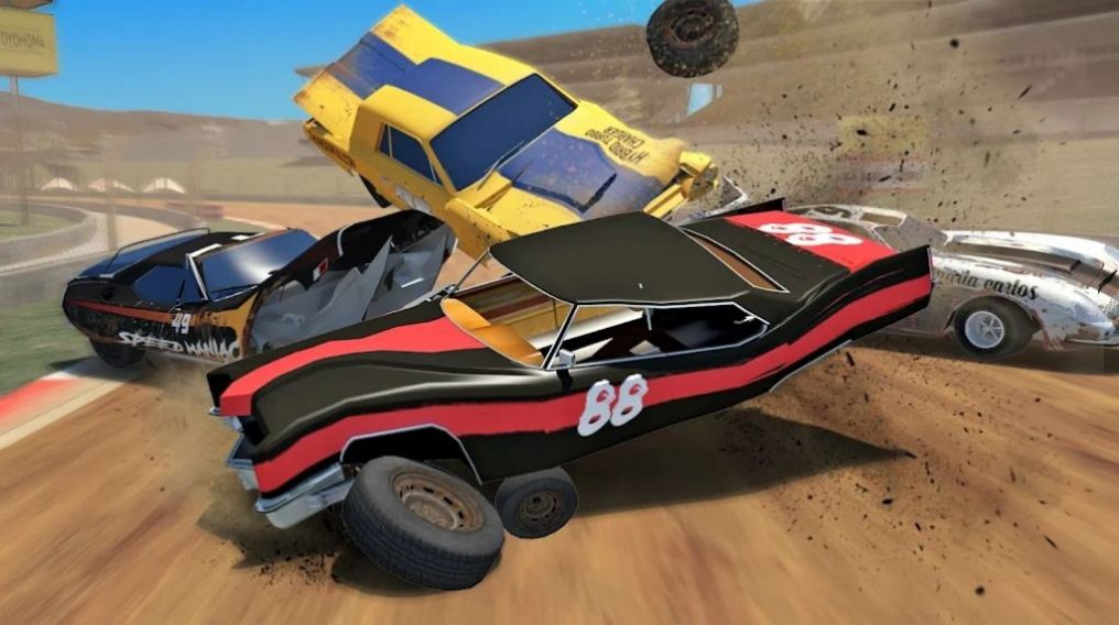 汽车互撞混乱游戏下载中文版（Car Collision Chaos）图片4