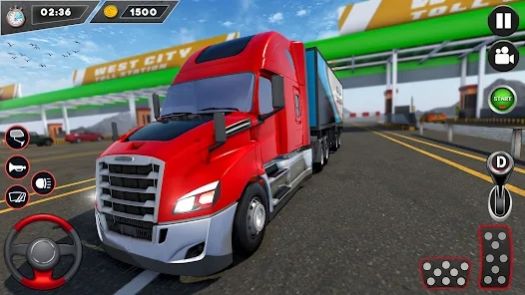 欧洲运输卡车司机3D游戏图3