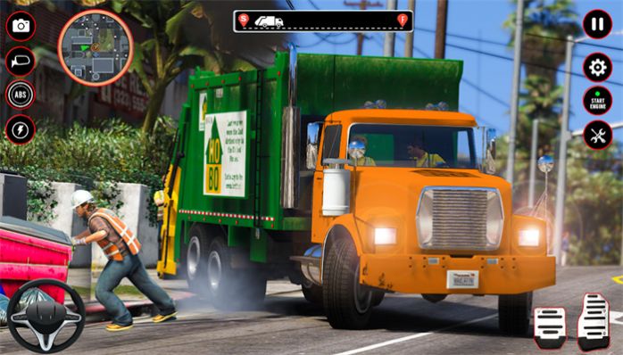 欧洲垃圾车模拟器游戏中文版图片1