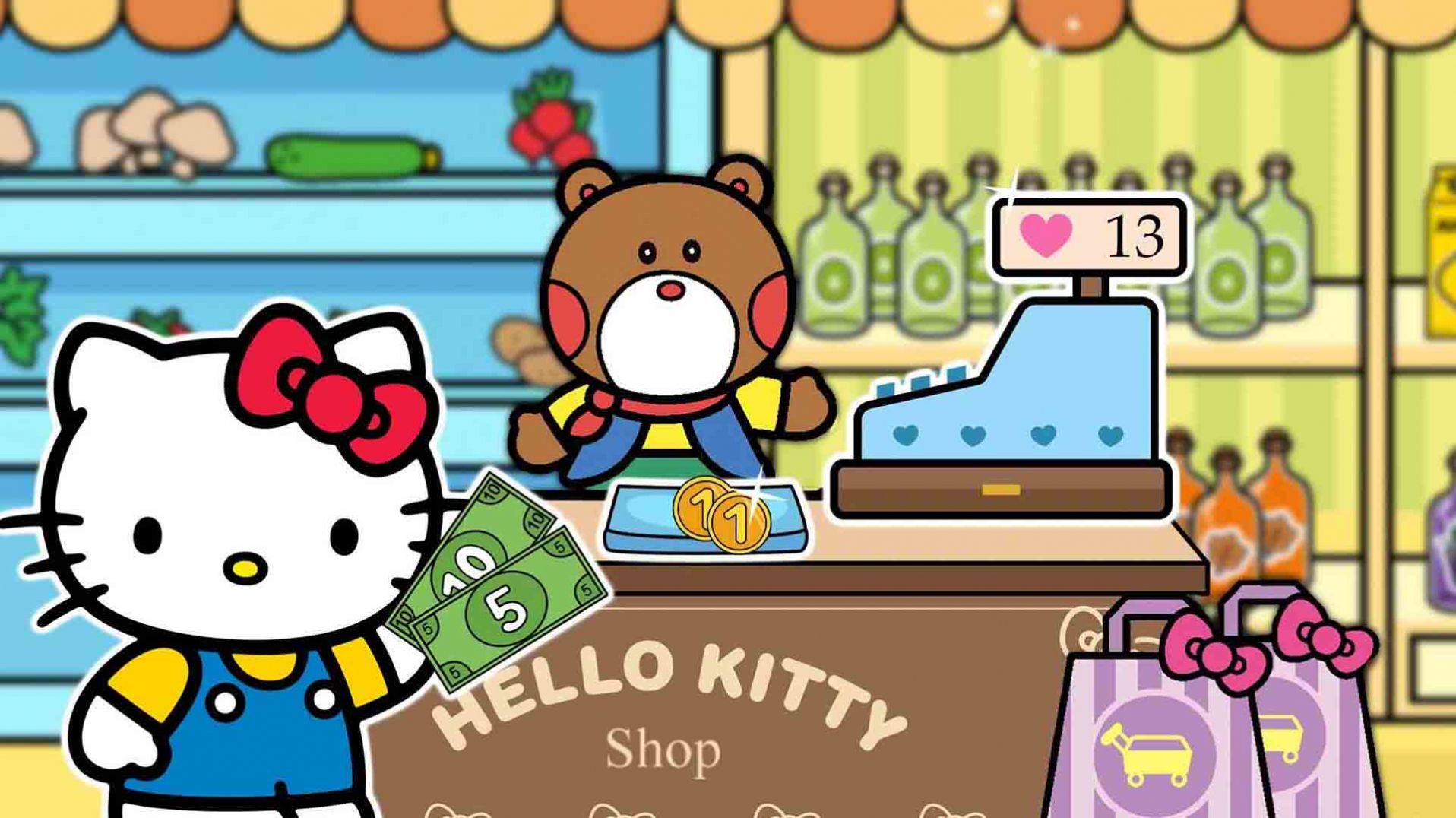 凯蒂猫自助超市游戏图1
