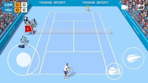 3D网球赛游戏图1