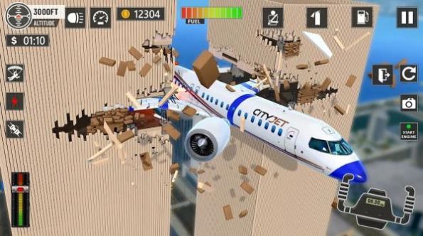 飞机失事紧急降落游戏图3